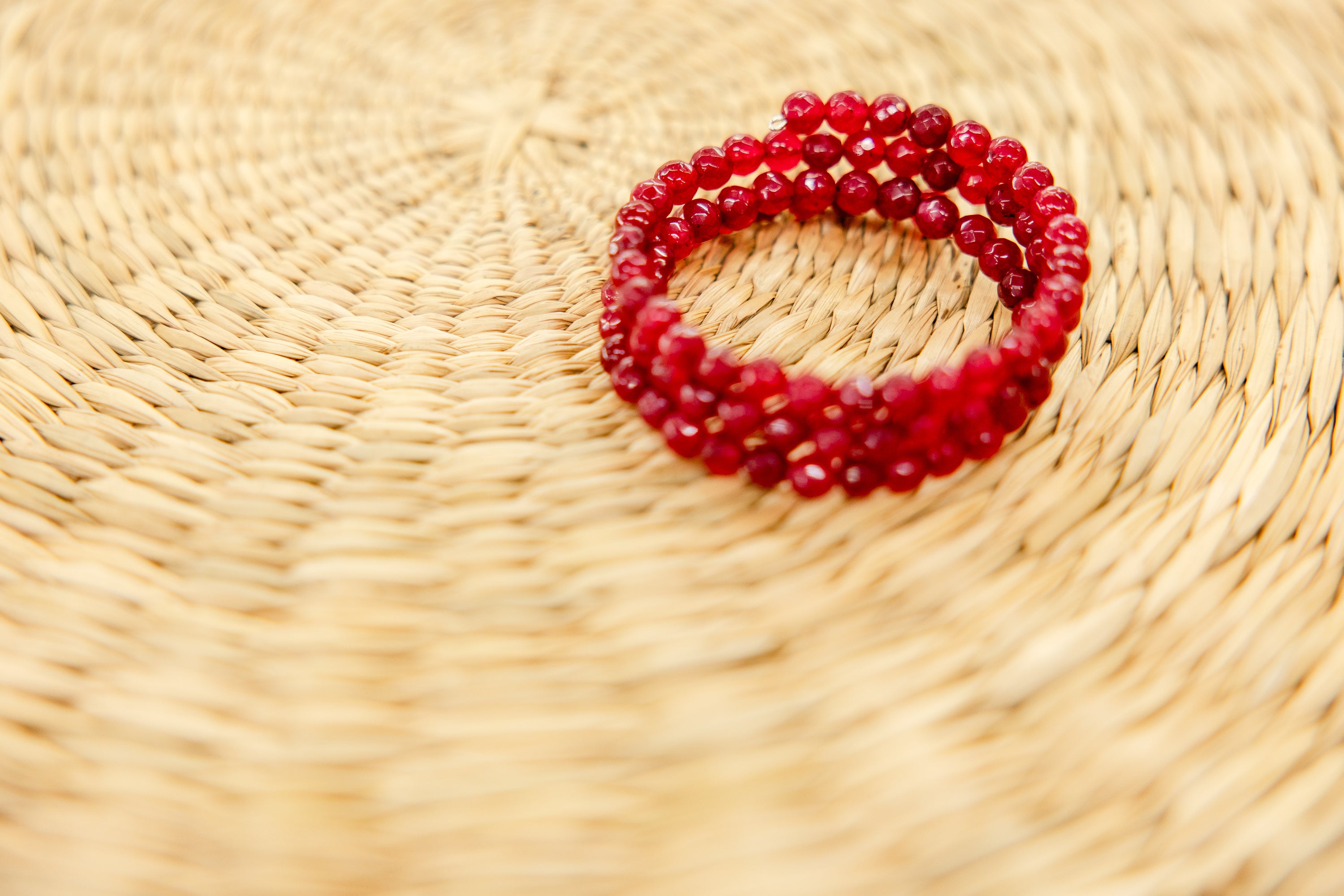 Good Money Bracelet-Cranberry
