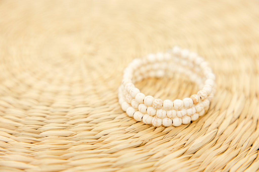 Good Money Bracelet-White Turquoise