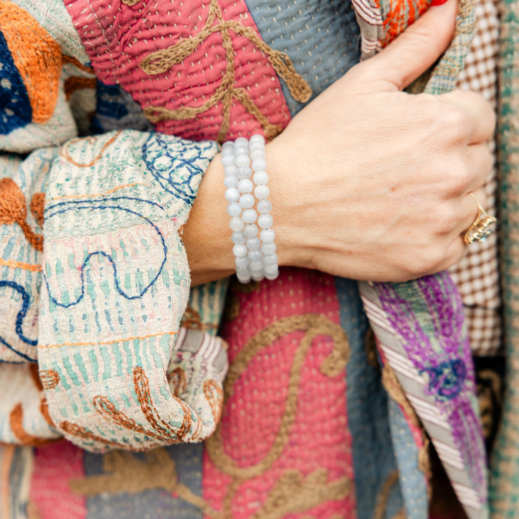 Good Money Bracelet-Powder Blue