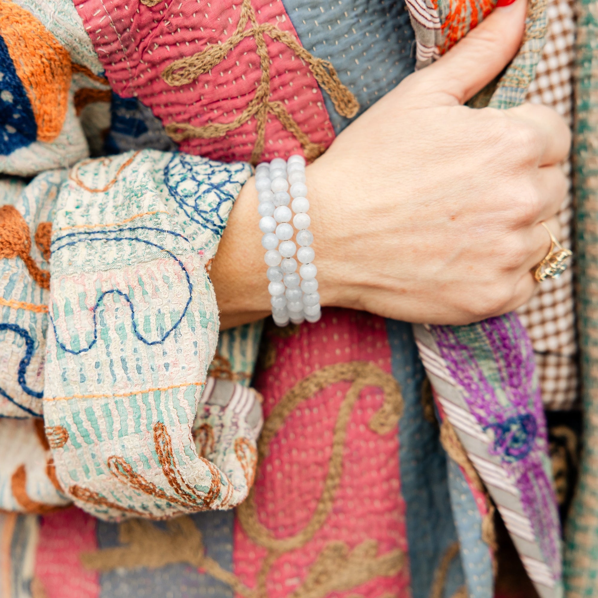 Good Money Bracelet-Powder Blue