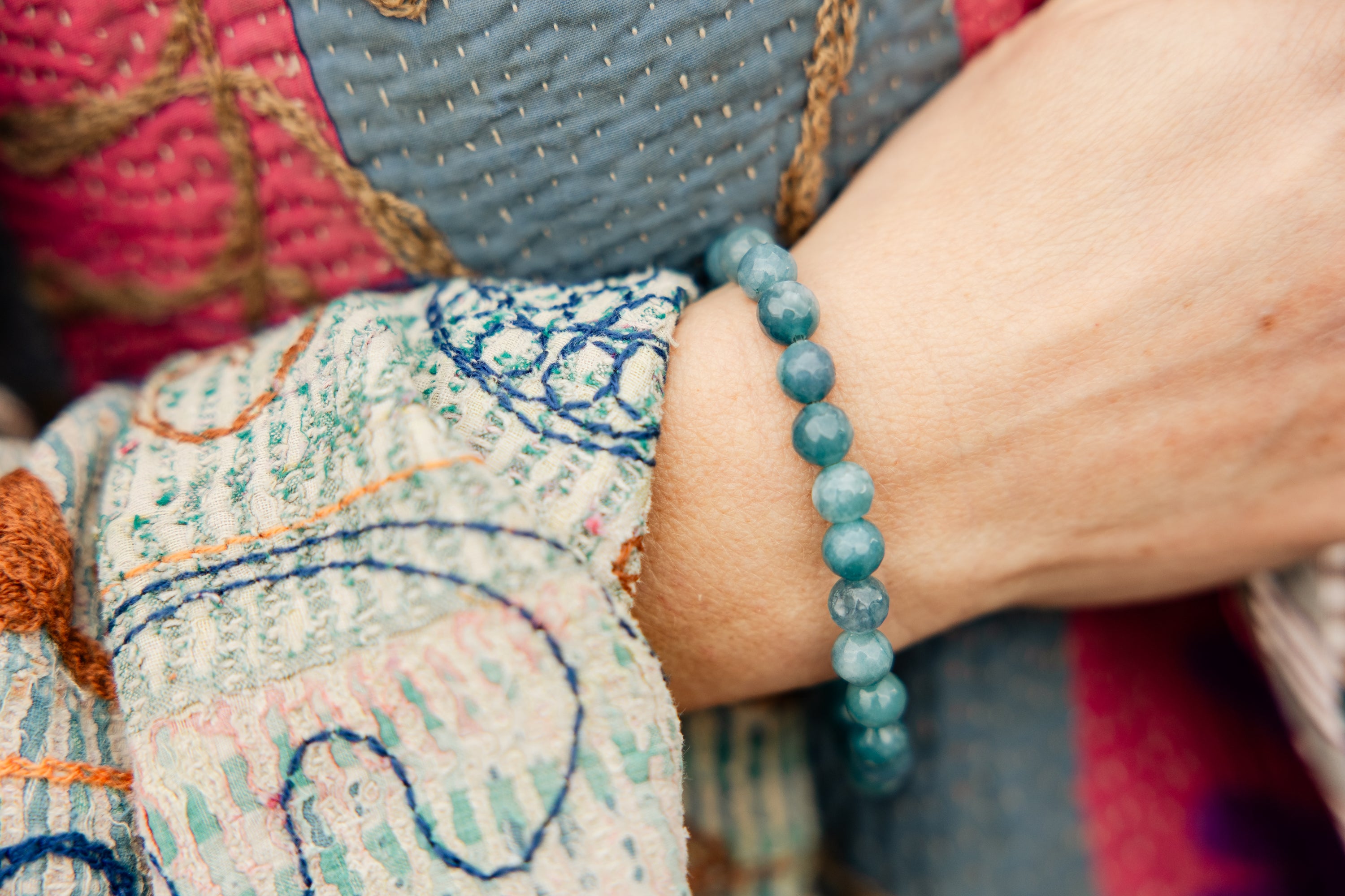 Abundance Bracelet-Aegan Blue