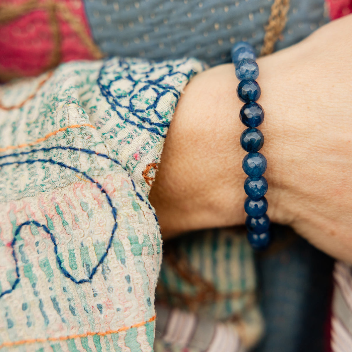 Abundance Bracelet-Midnight Blue