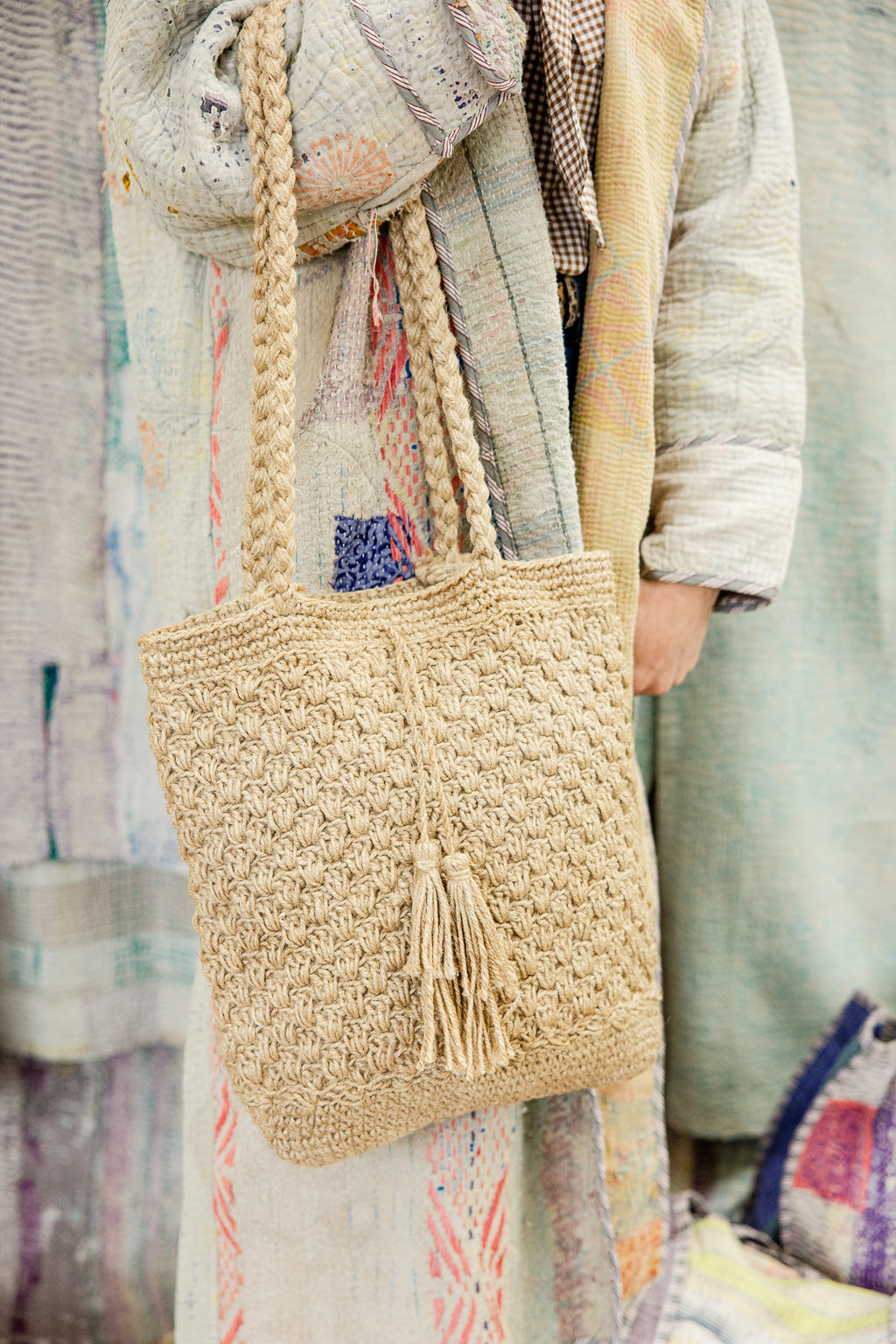 Natural Jute Tote Bag
