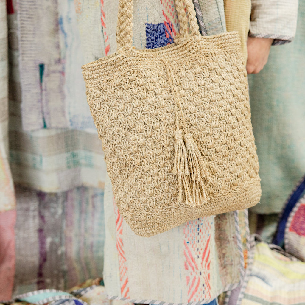 Natural Jute Tote Bag