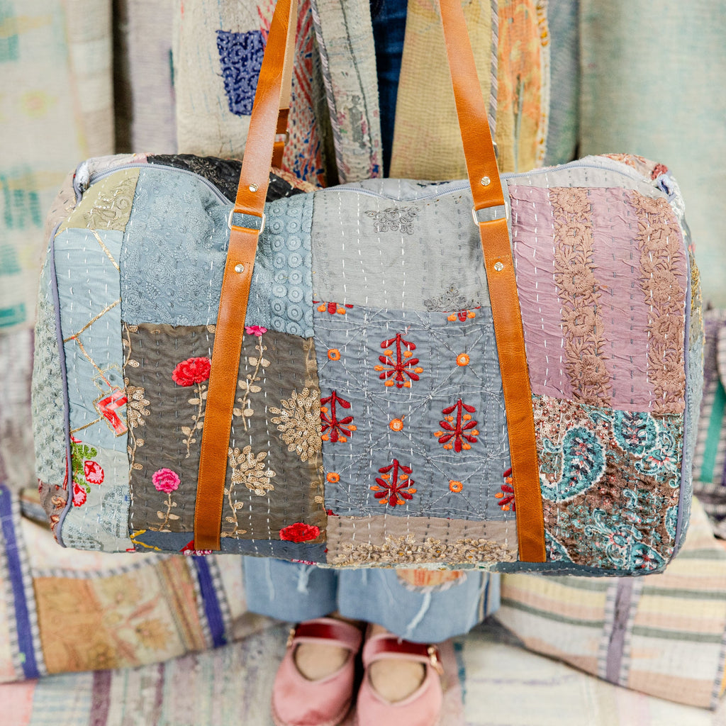 Sky Patchwork Duffle