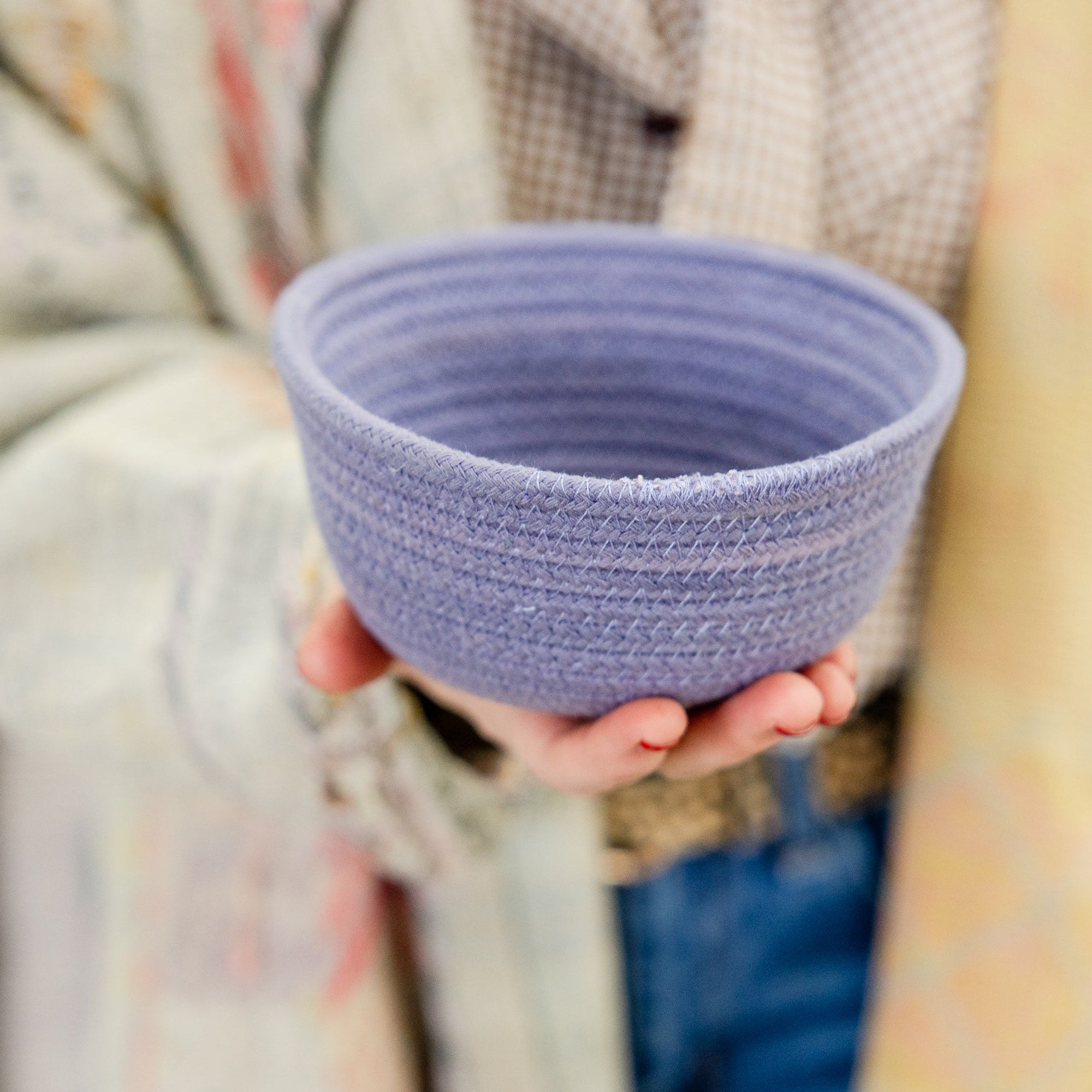 Restoration Coil Bowl-Periwinkle