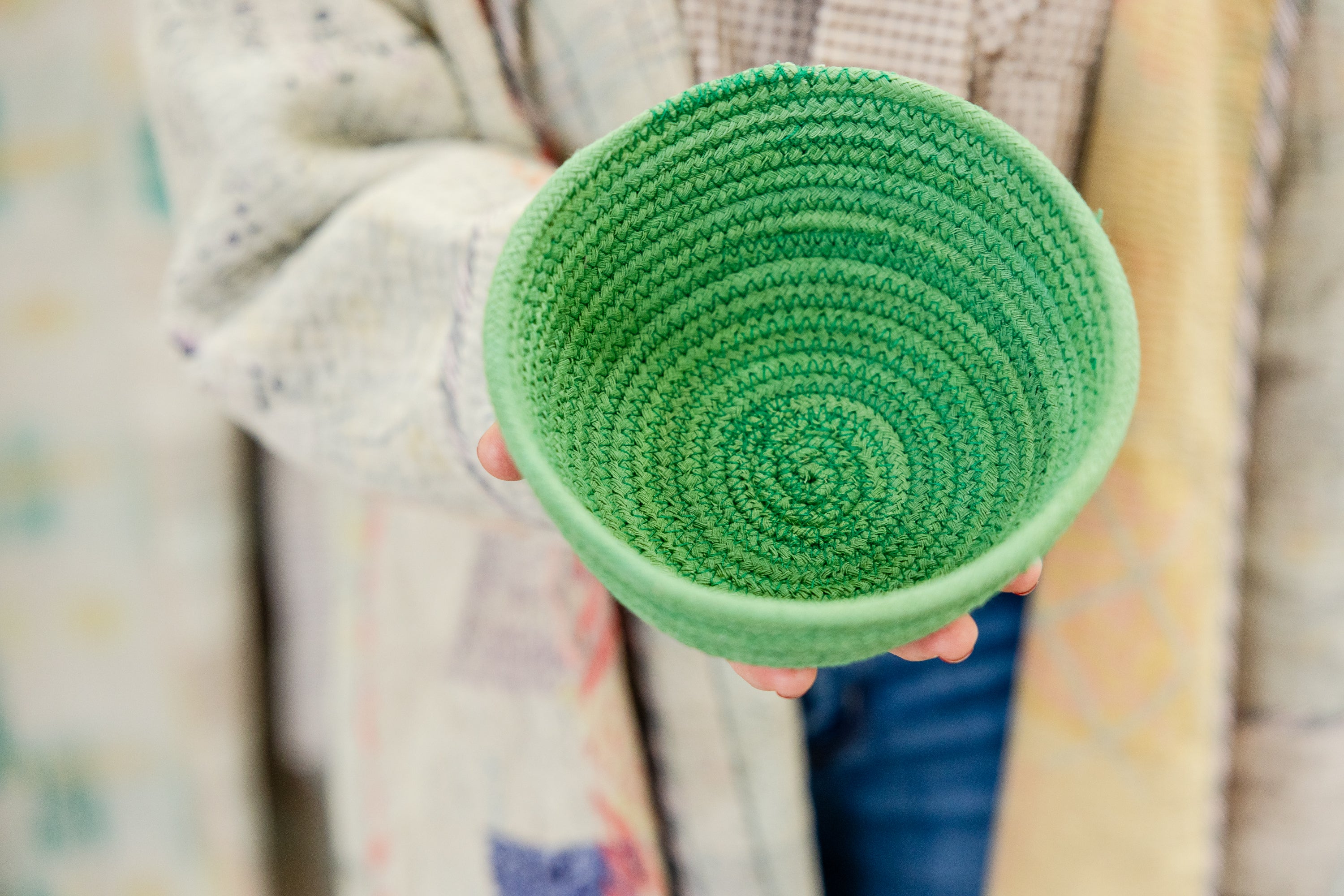Restoration Coil Bowl-Coastal Green