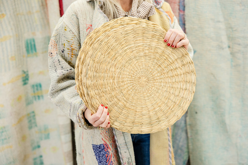 Heirloom Weave Charger