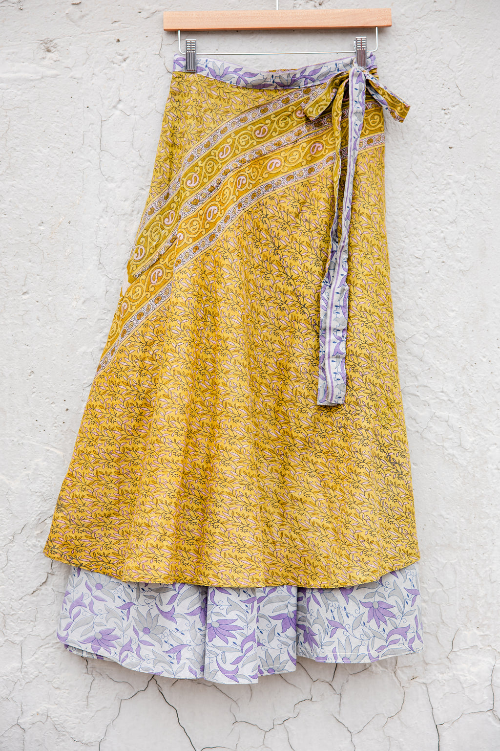 Restored Hope Cotton Wrap Skirt
