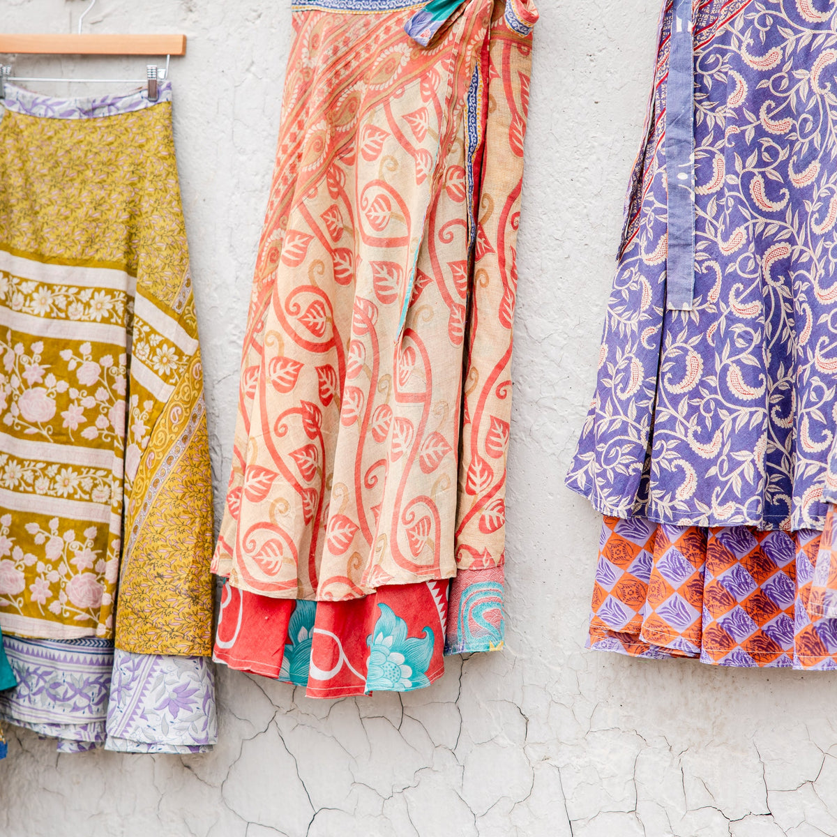 Restored Hope Cotton Wrap Skirt
