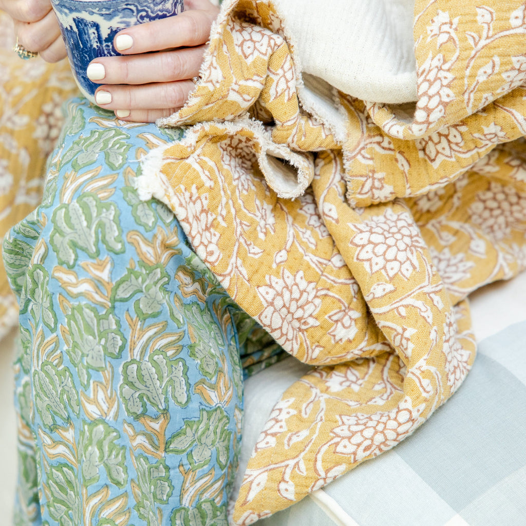 Golden Meadow Throw