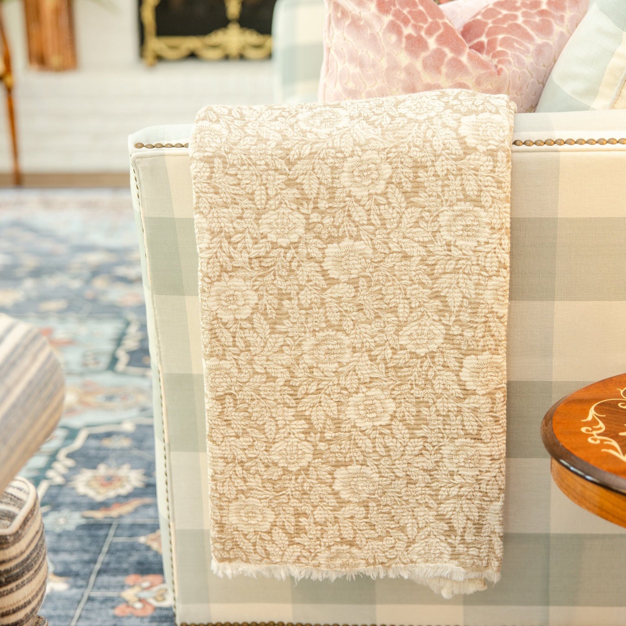 Driftwood Bloom Throw