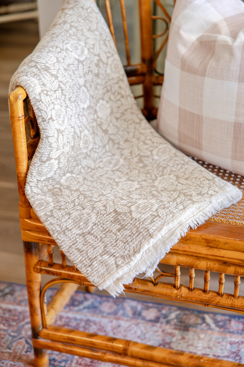 Driftwood Bloom Throw