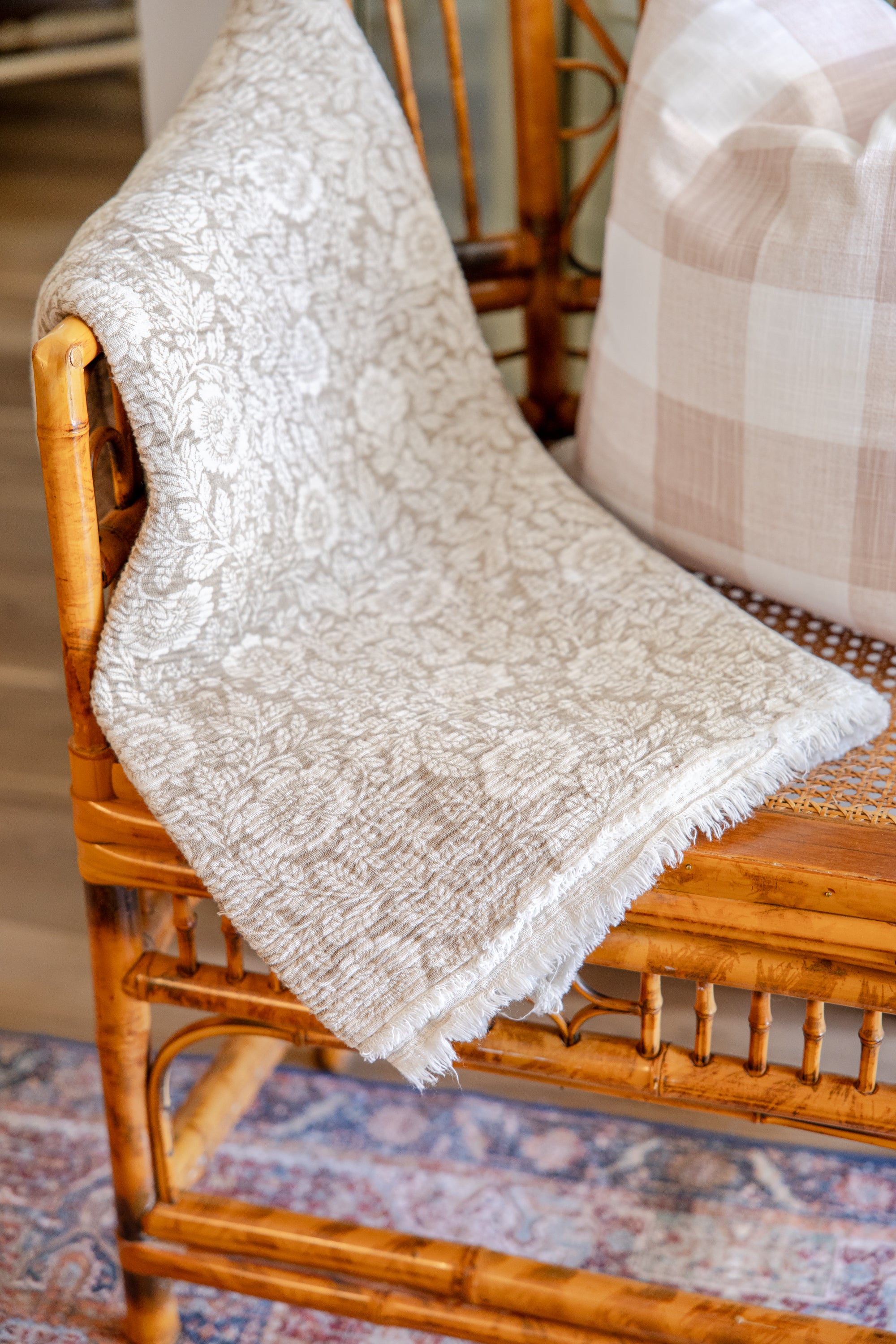 Driftwood Bloom Throw