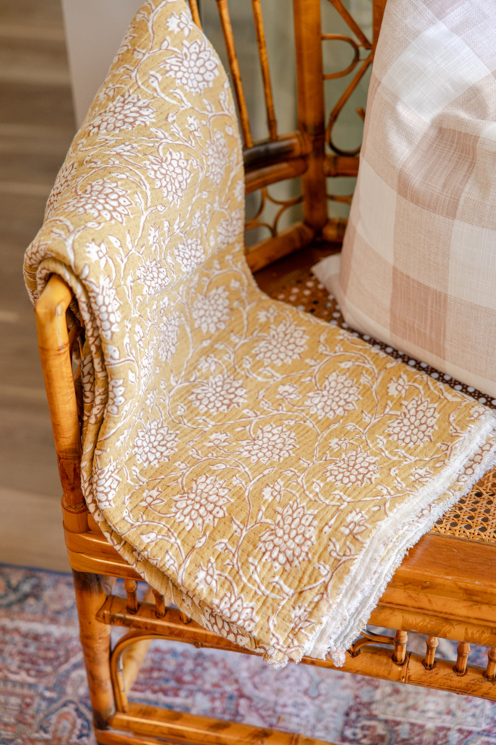 Golden Meadow Throw