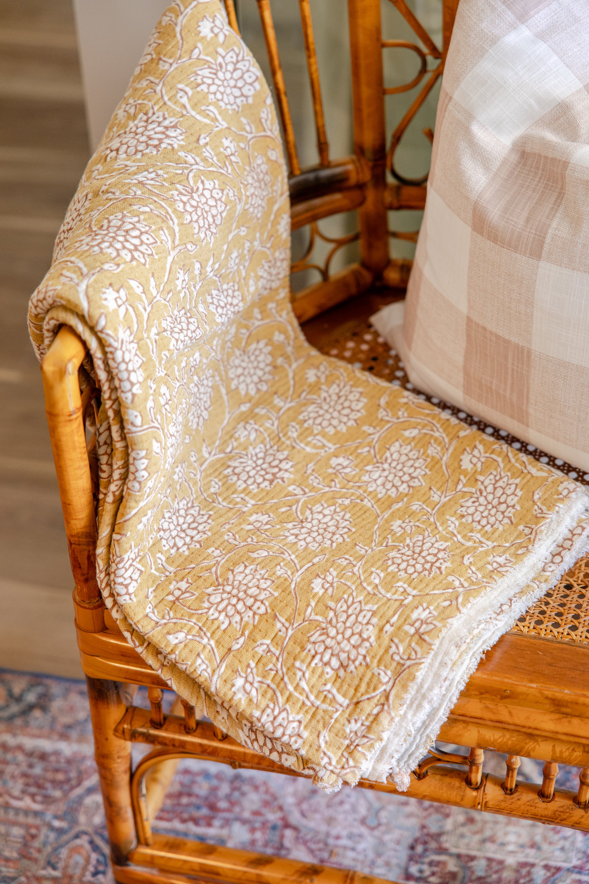 Golden Meadow Throw