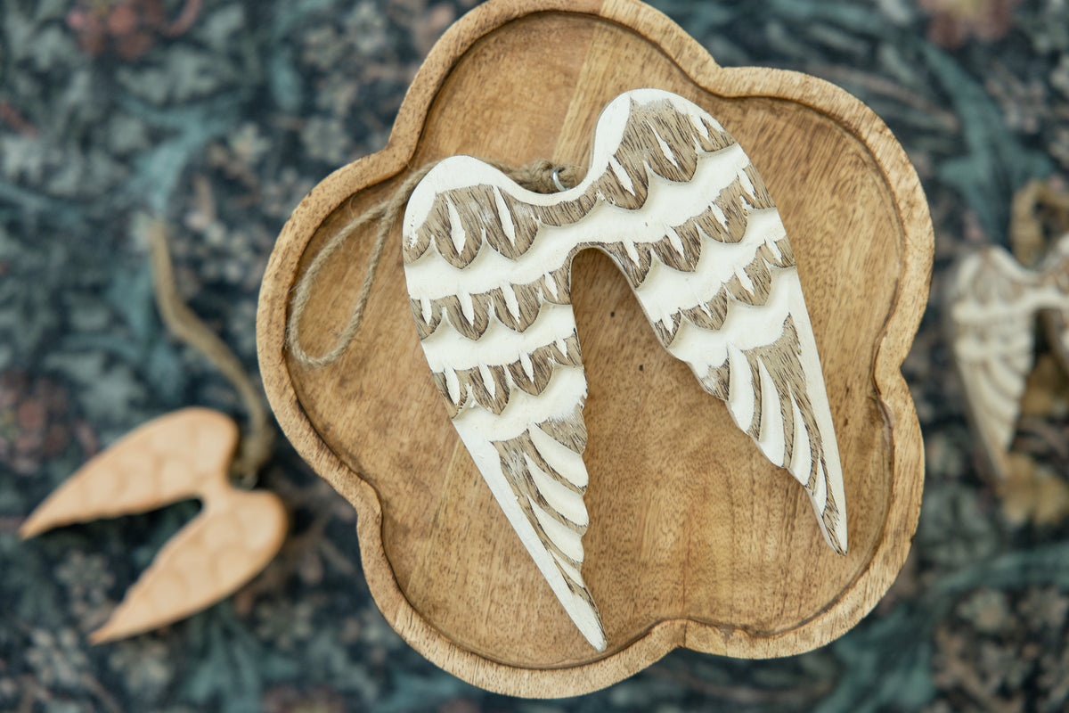 Heaven's Grace Angel Wing Ornament-Medium