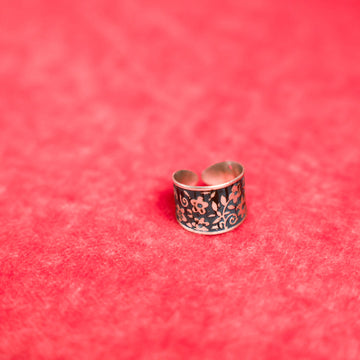Dusty Blue and Silver Ring