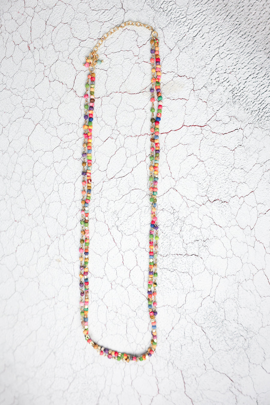 Strands of Sari Necklace
