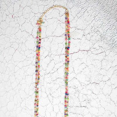 Strands of Sari Necklace