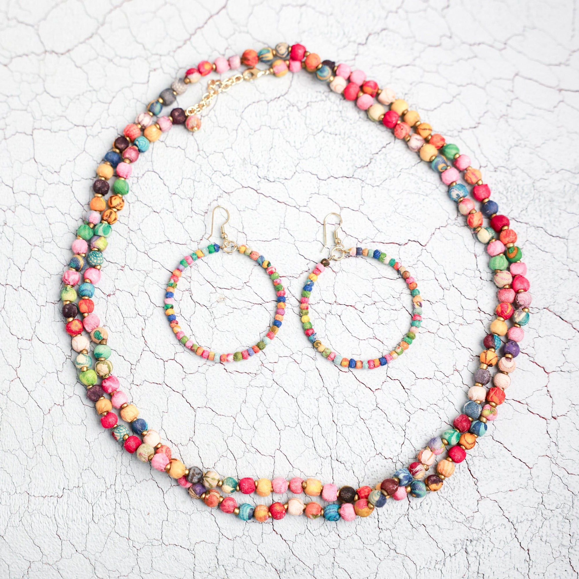 Sunlit Saris Necklace