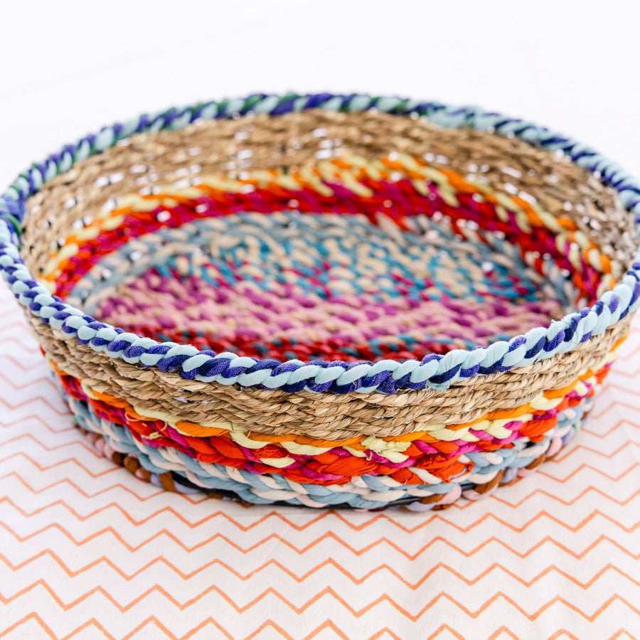Sari & Jute Wrapped Everyday Bowl