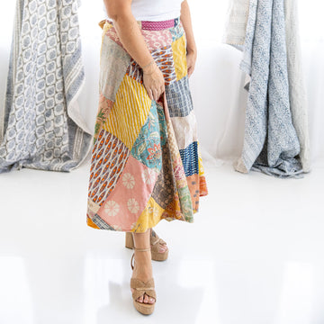 Mosaic Dreams Wrap Skirt