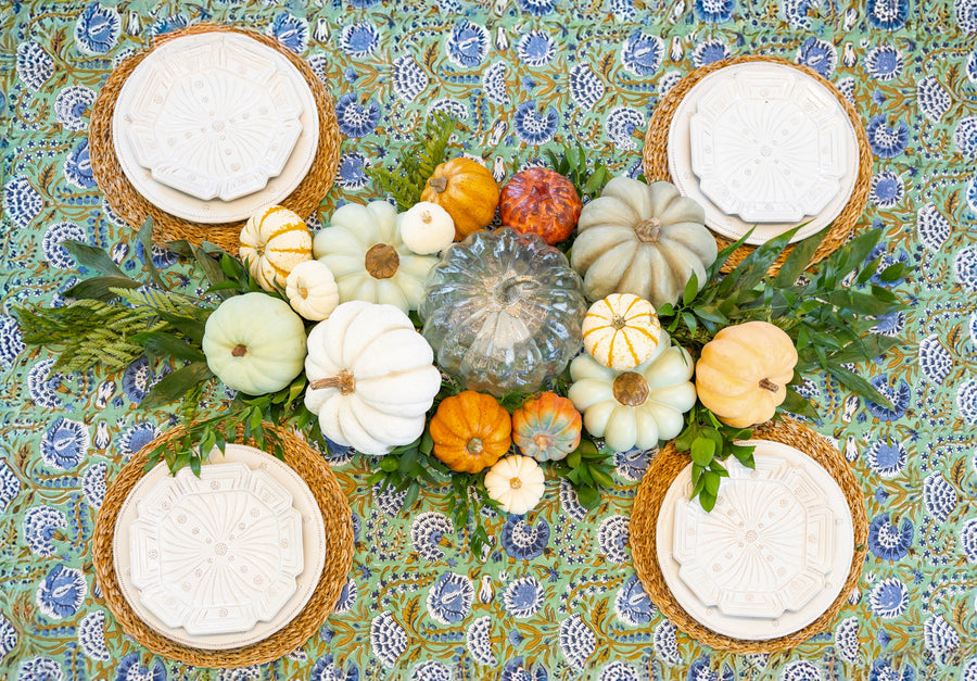 Minted Motif Tablecloth