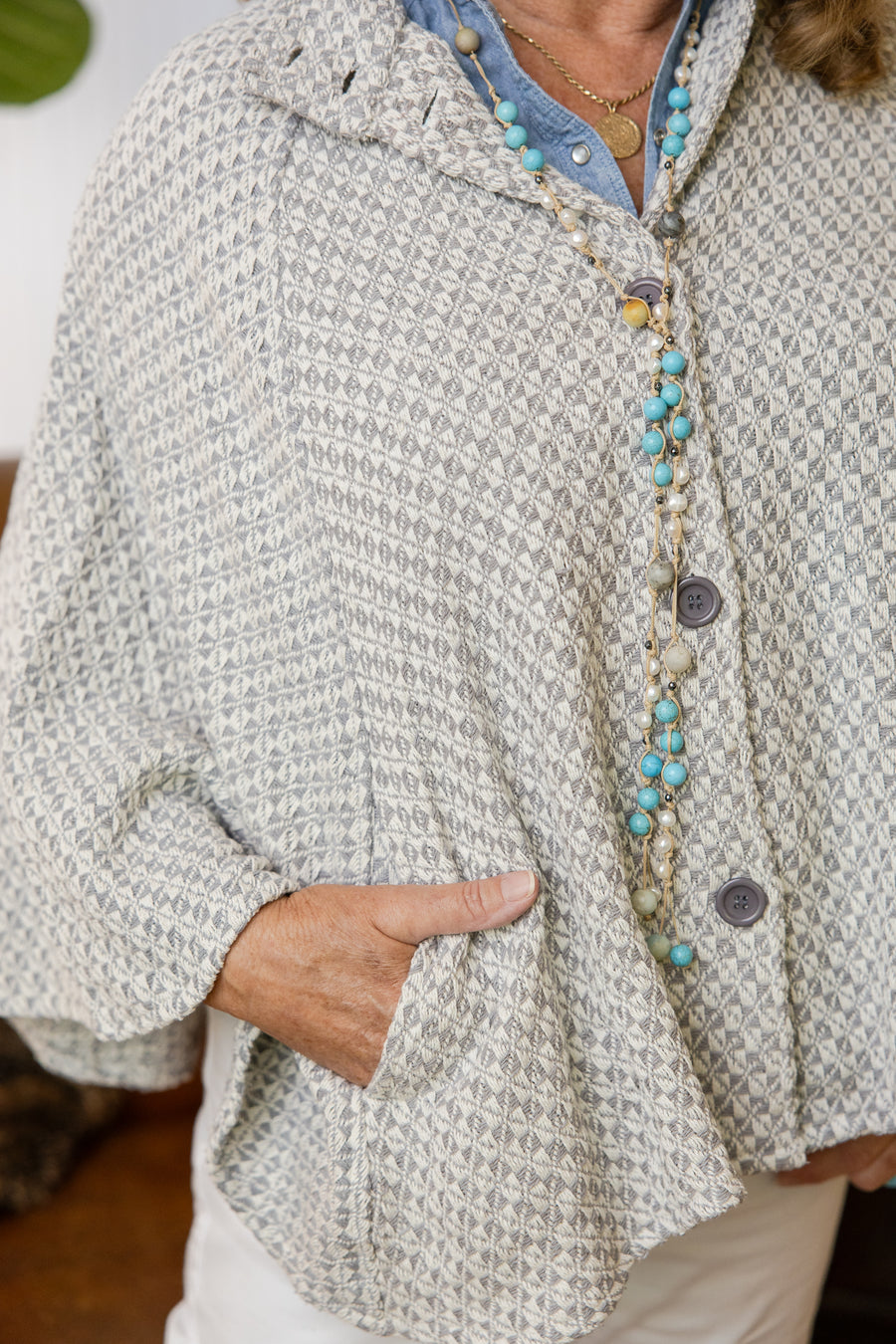 Cozy Chic Knit Poncho
