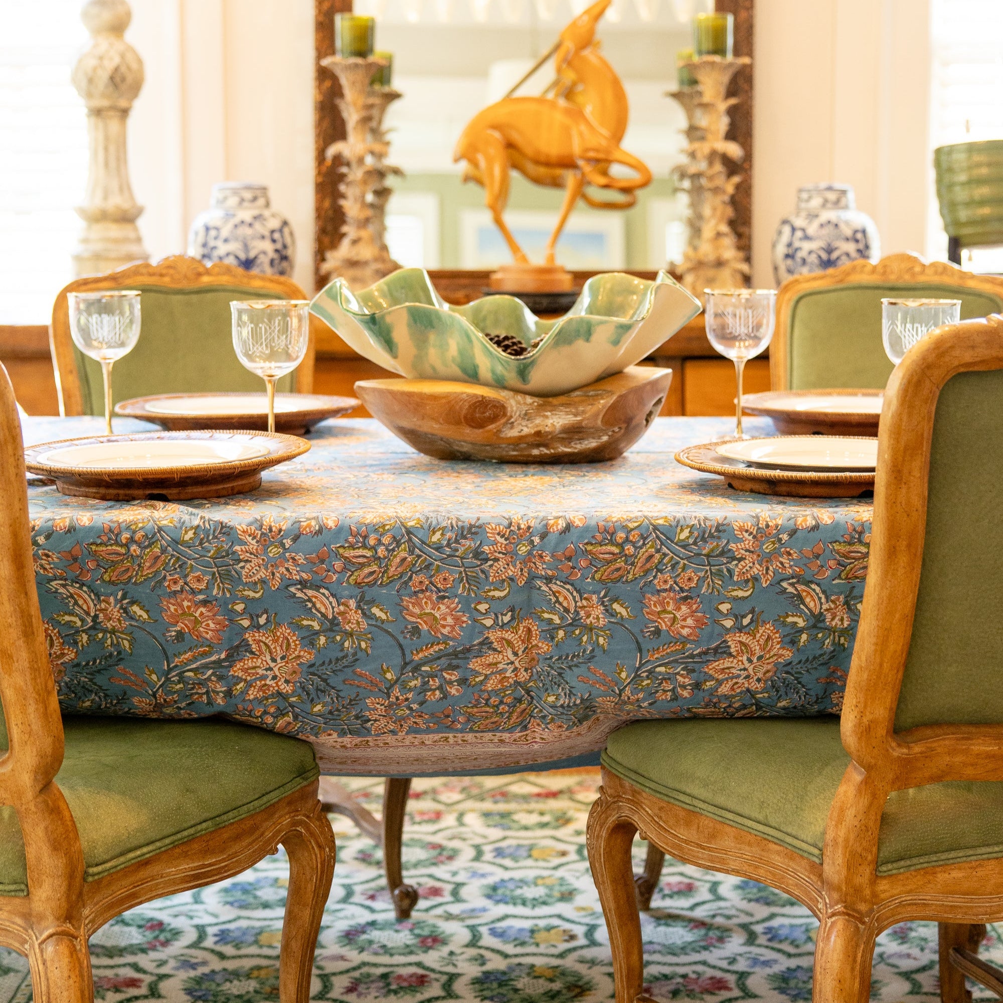 Tuscan Bloom Tablecloth