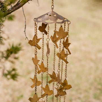 Brass Bird Wind Chime