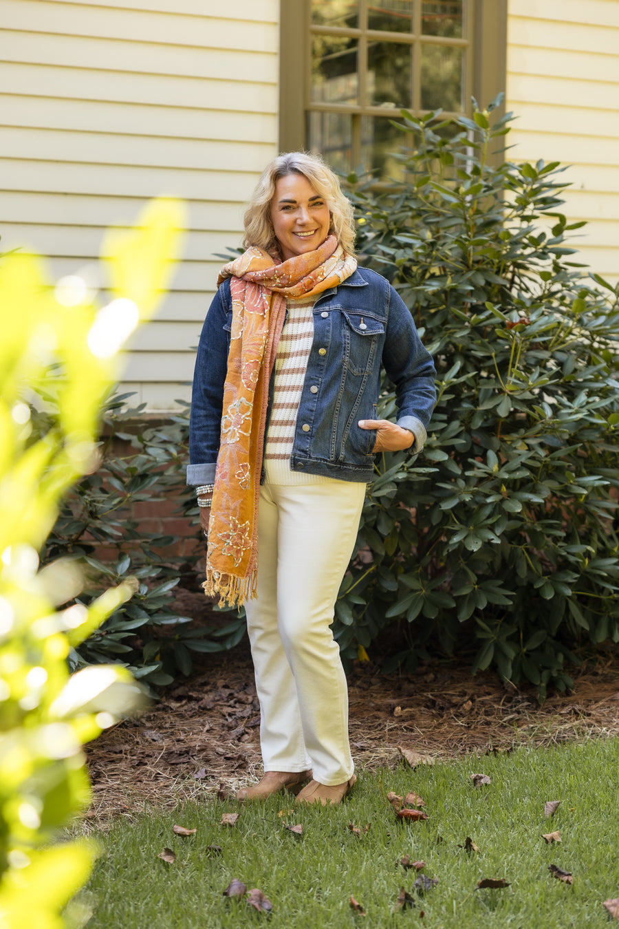 Marigold Meadow Shawl