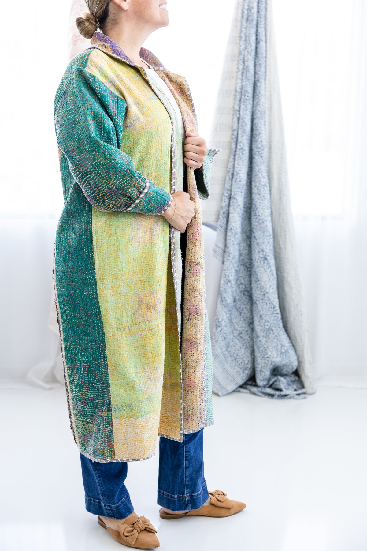 Willow Kantha Coat