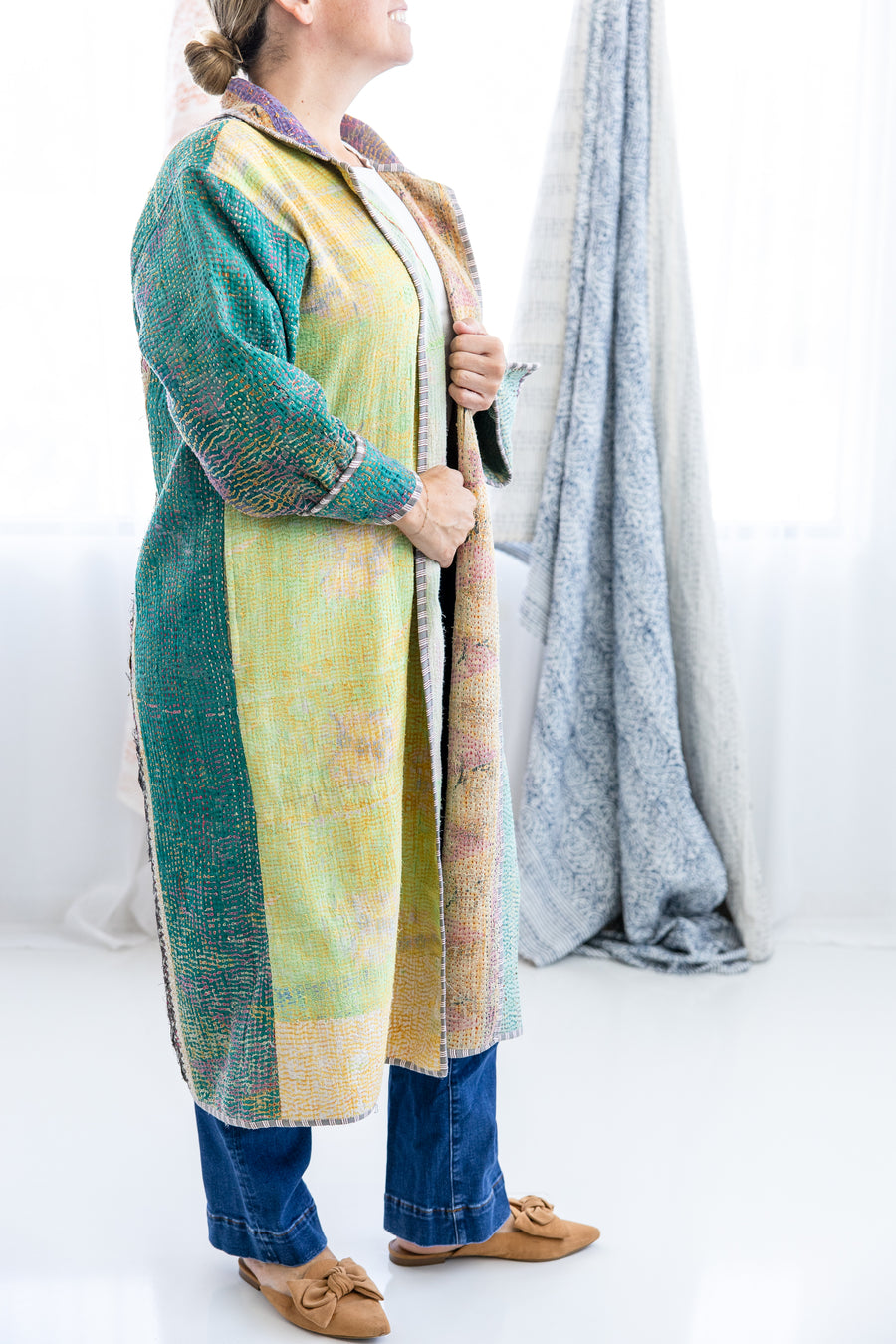 Willow Kantha Coat
