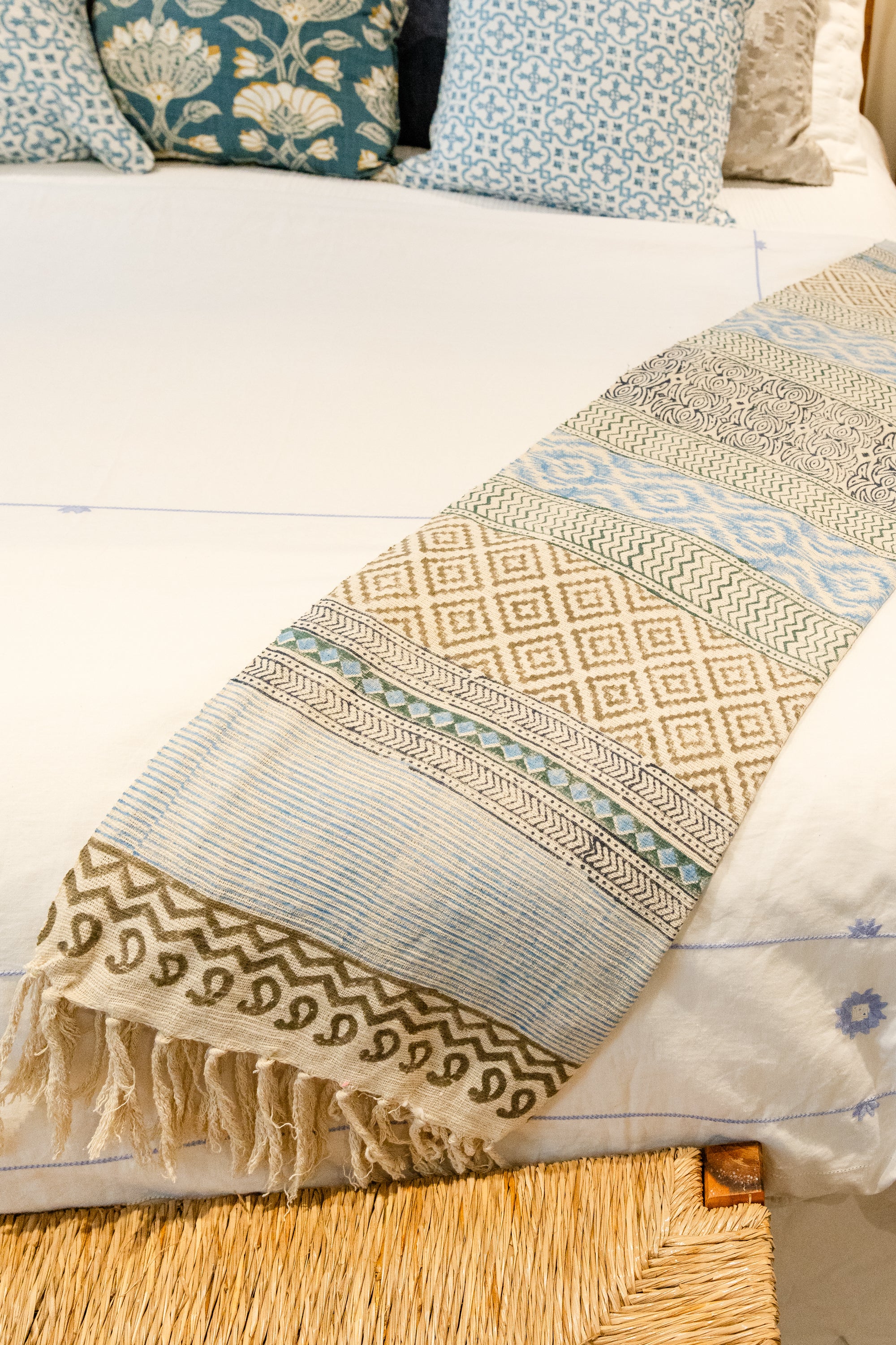 Seaside Stripes Multi-Pattern Throw
