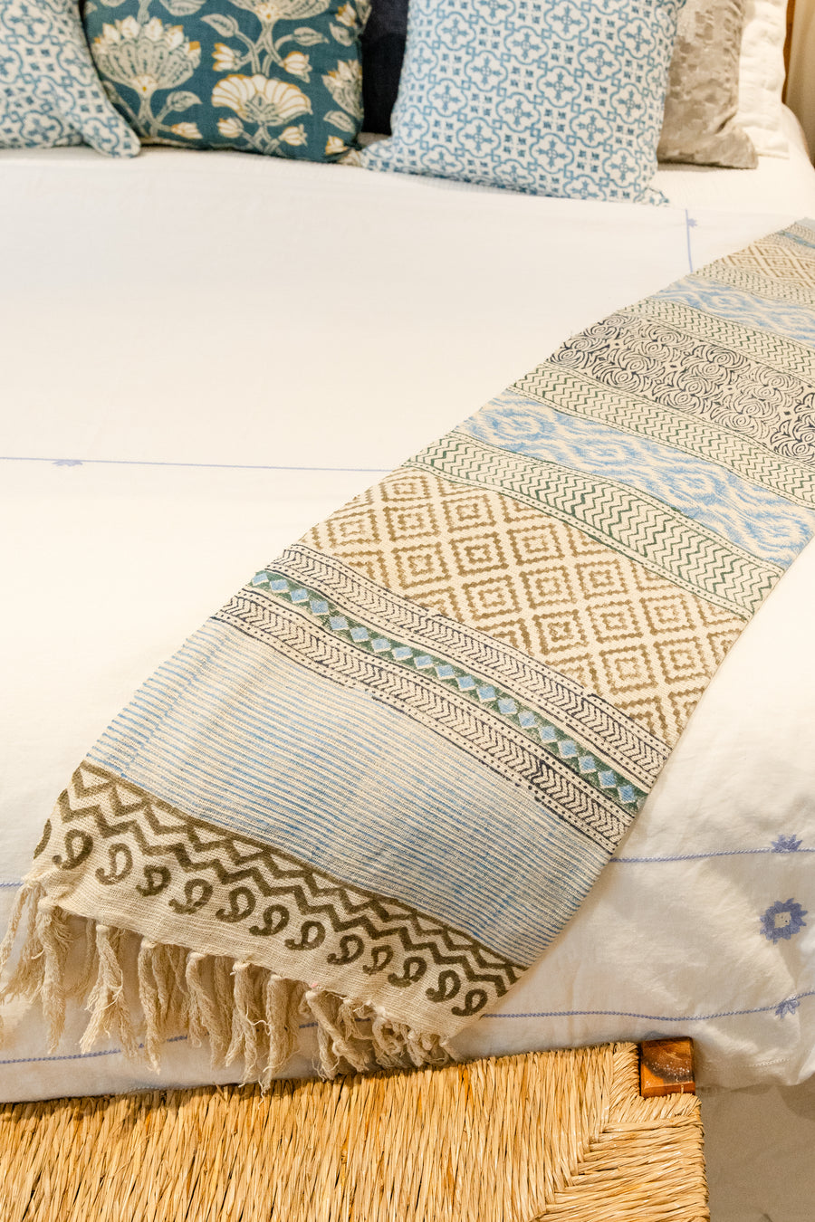 Seaside Stripes Multi-Pattern Throw