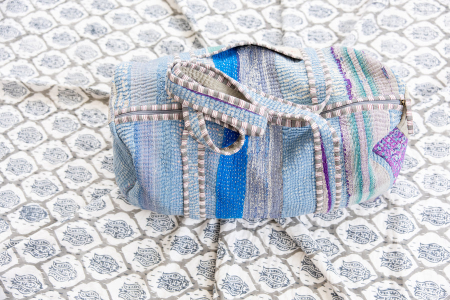Heritage Stitch Antique Kantha Duffle Bag