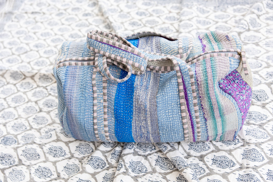 Heritage Stitch Antique Kantha Duffle Bag