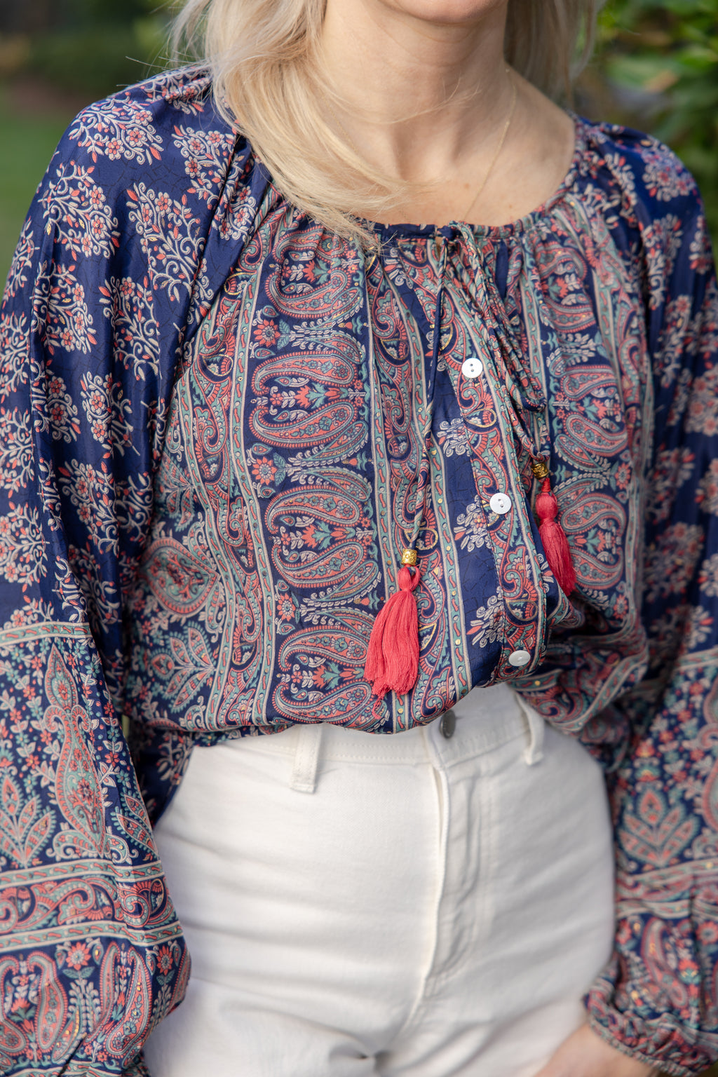 Amara Paisley Blouse