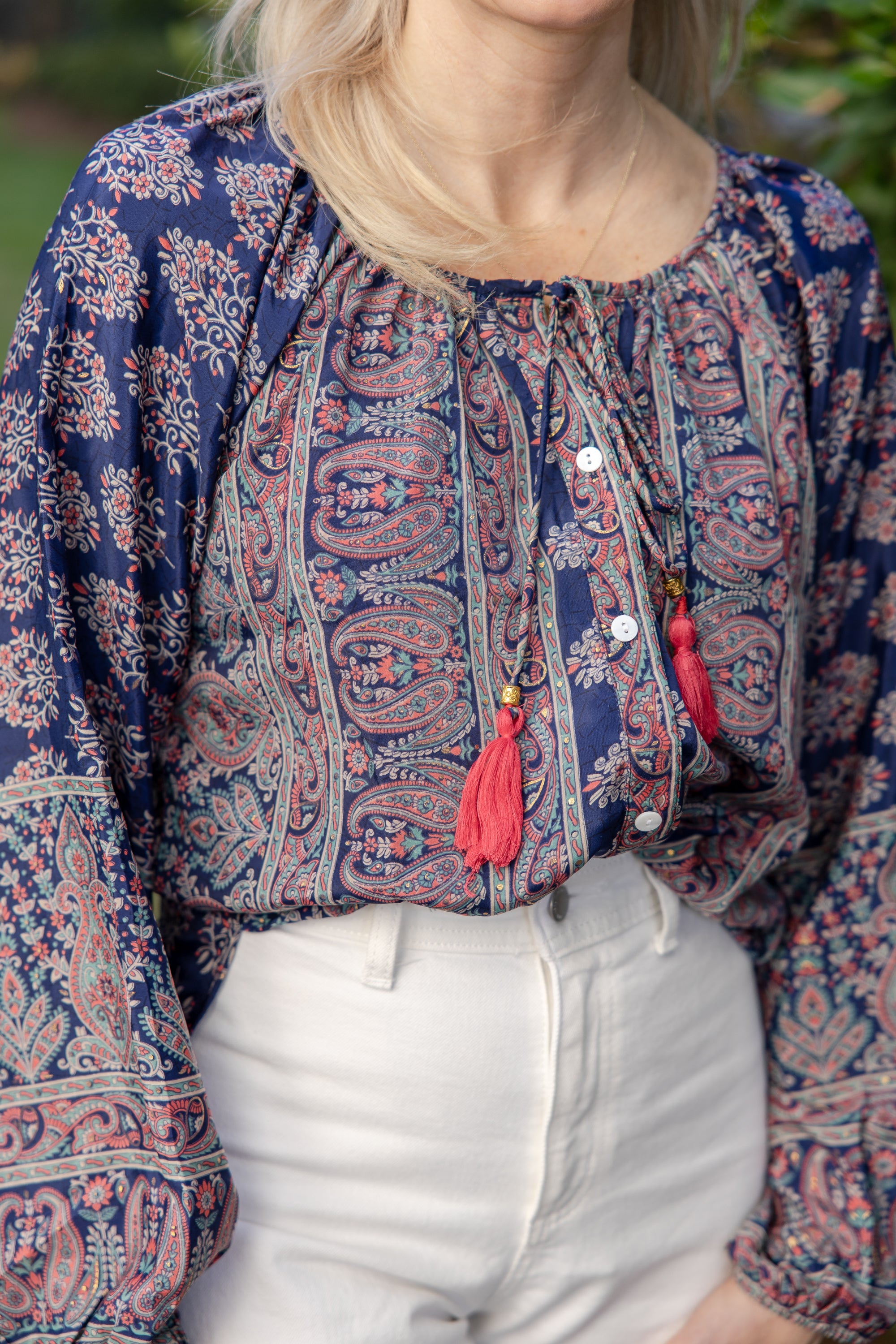 Amara Paisley Blouse