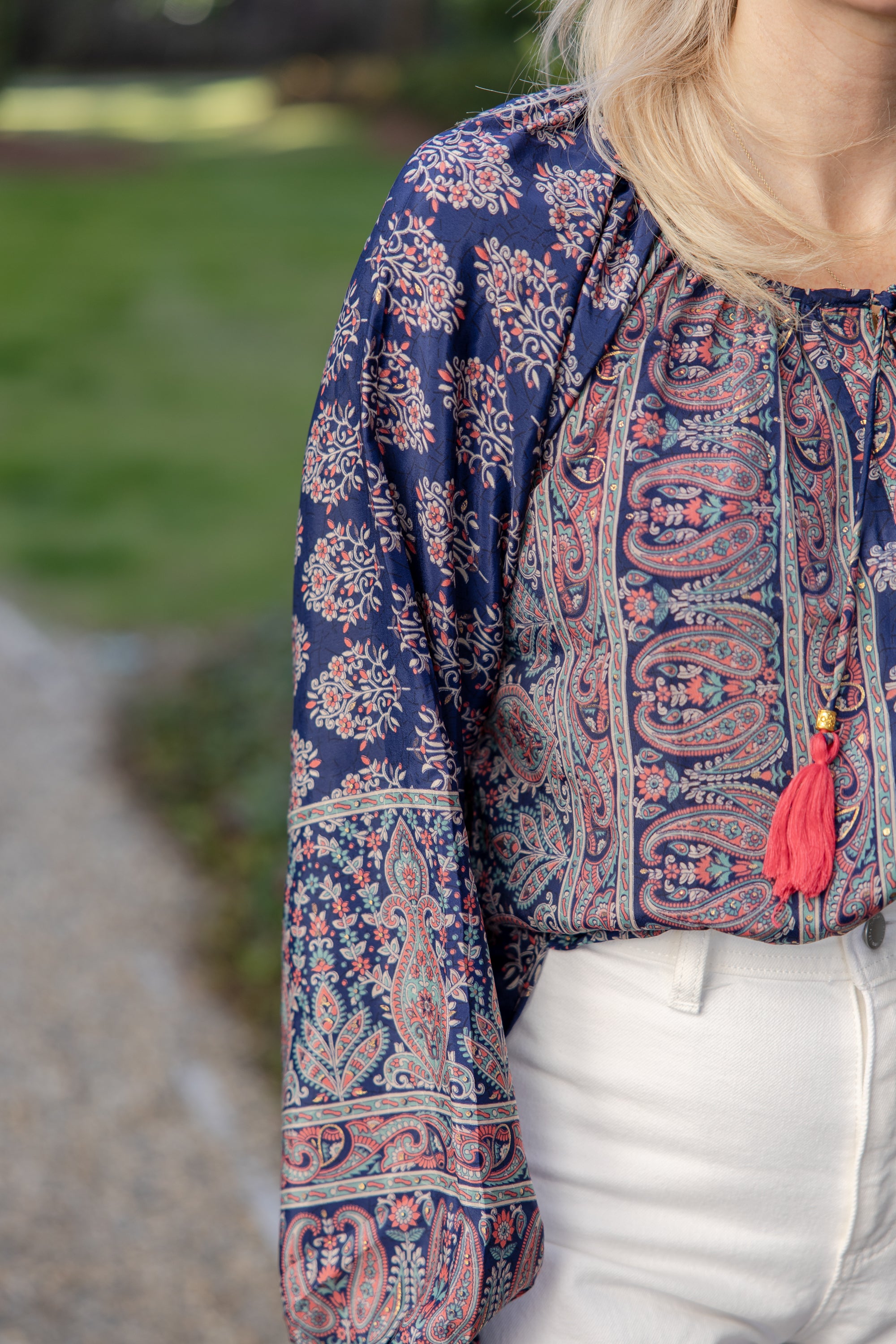 Amara Paisley Blouse