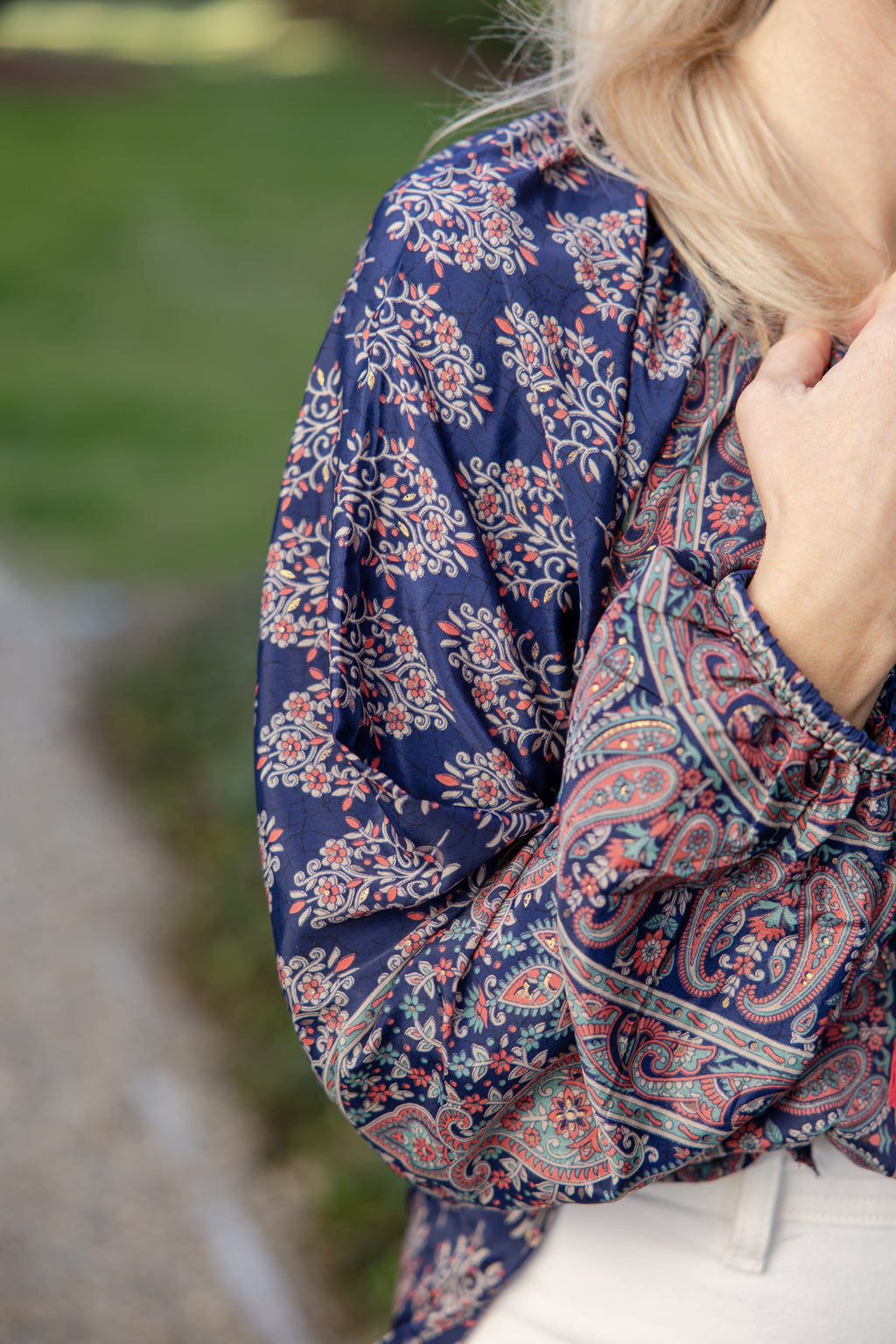 Amara Paisley Blouse