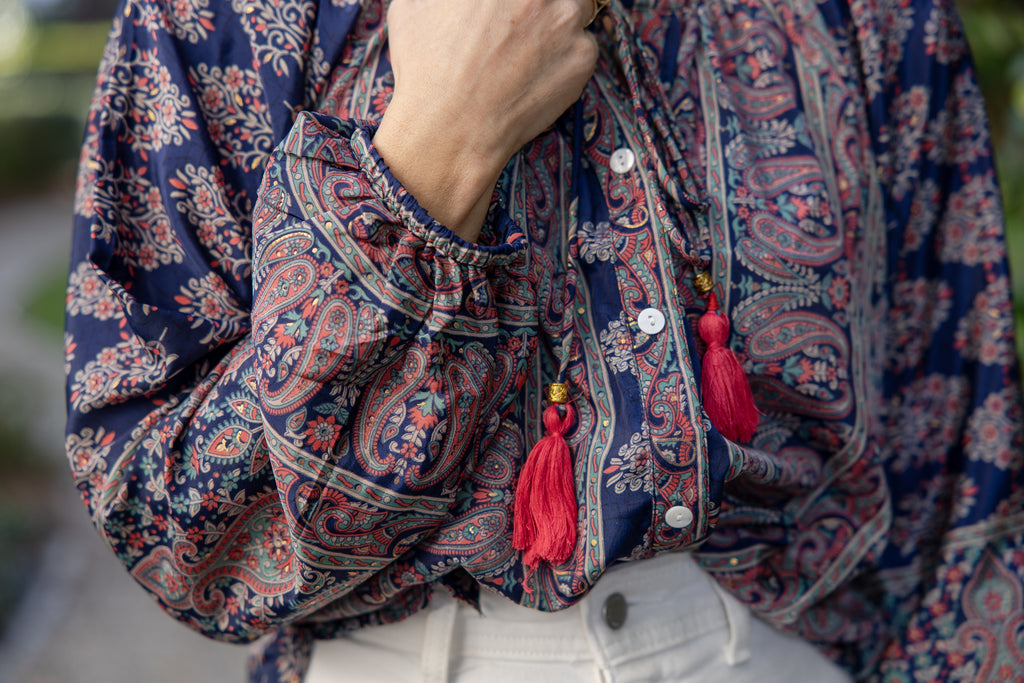 Amara Paisley Blouse