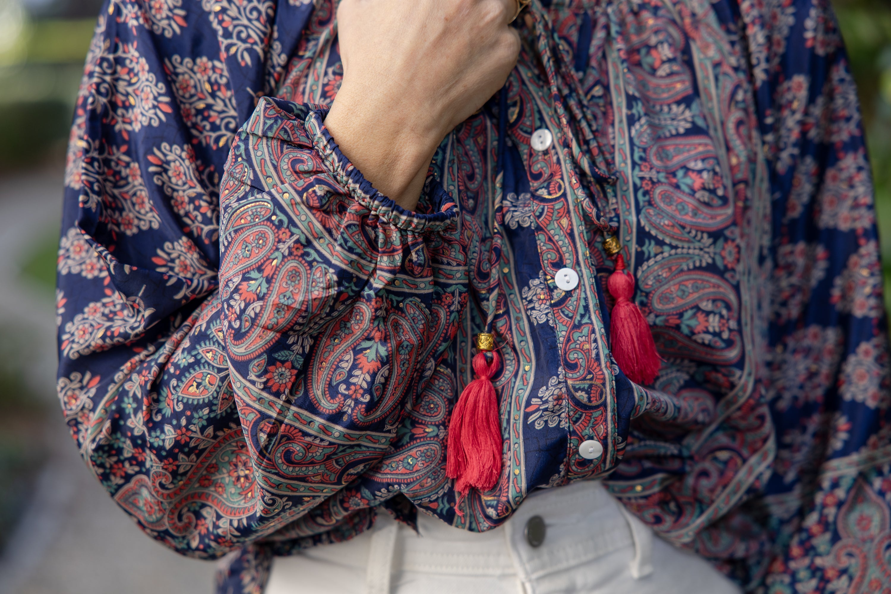 Amara Paisley Blouse