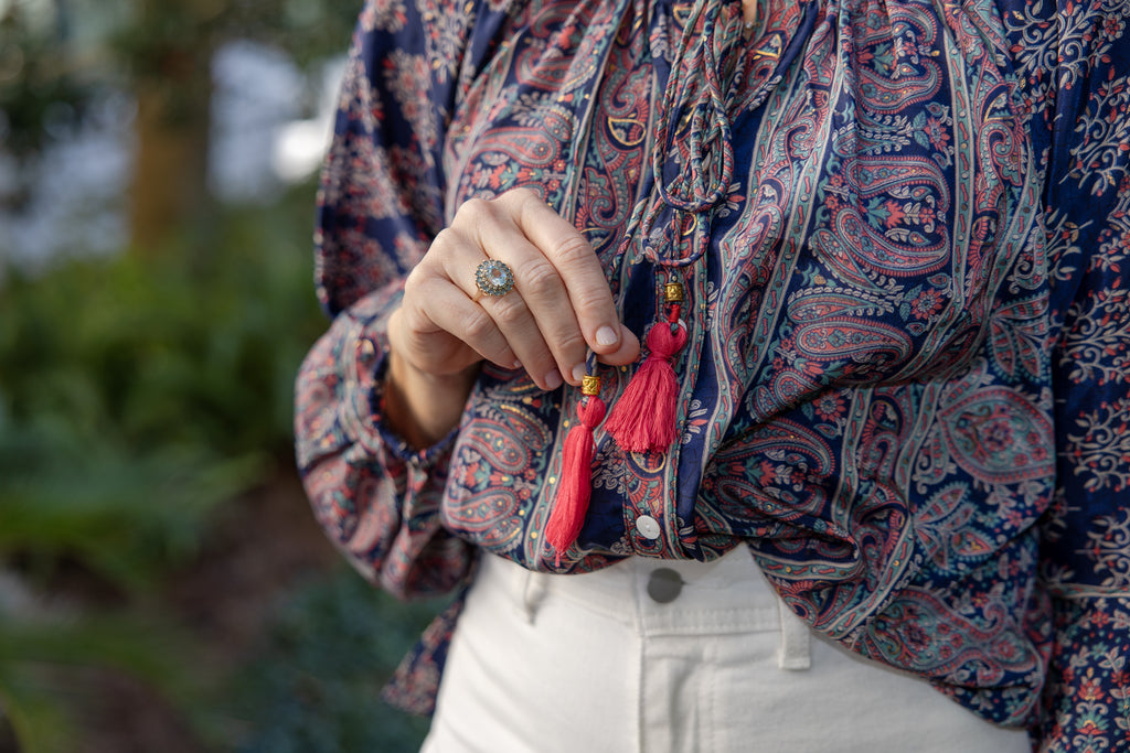 Amara Paisley Blouse