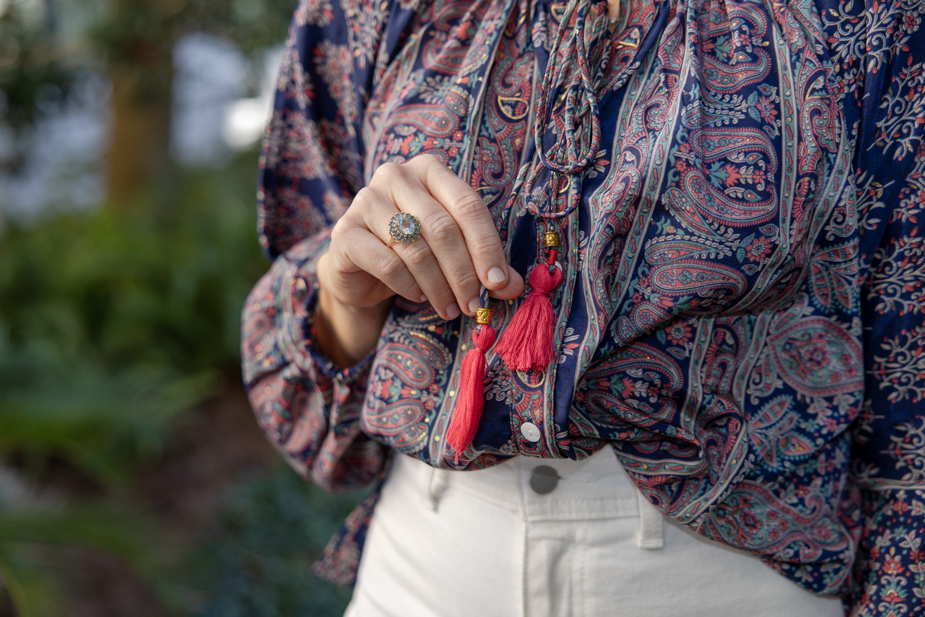 Amara Paisley Blouse