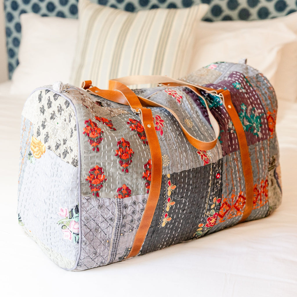 Sky Patchwork Duffle