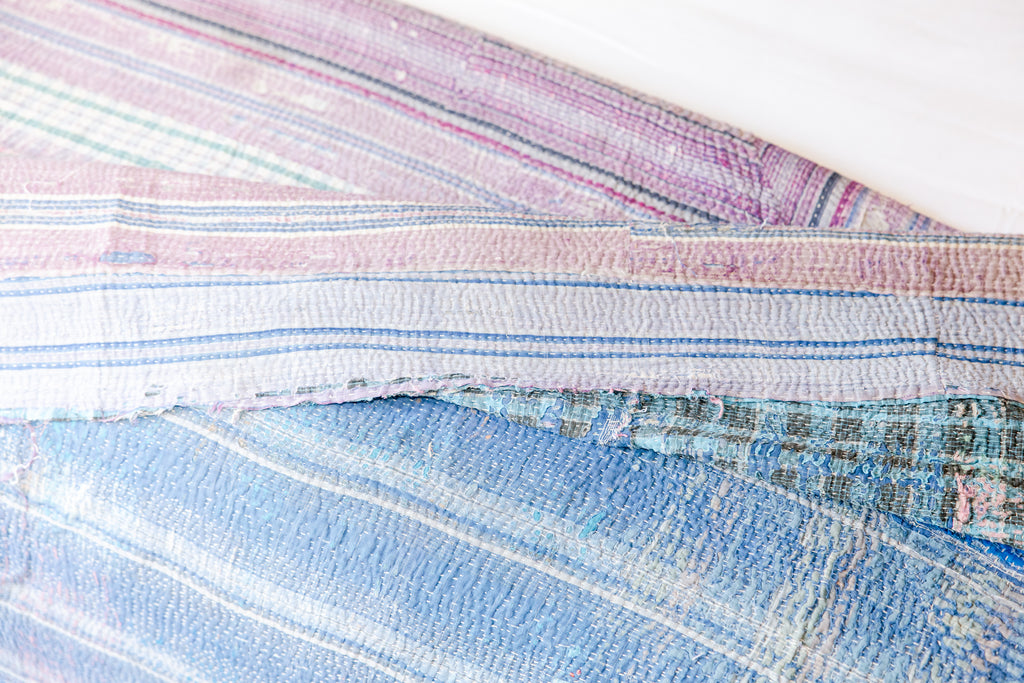 Antique Kantha Quilt-Large