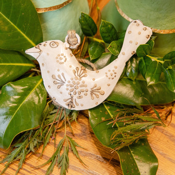 Peace Perch Ornament