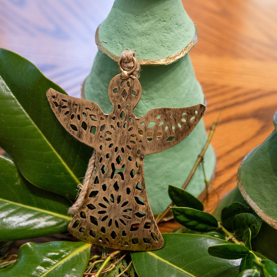 Brass Angel Ornament